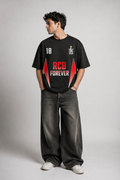 RCB Forever Star 18 Oversized Boxy T-Shirt