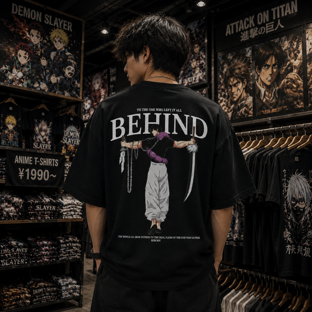 TOJI FUSHIGURO OVERSIZED TSHIRT