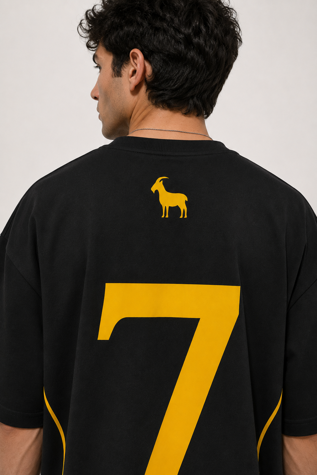 Portugal 07 Gold Oversized Tee – 07 Edition