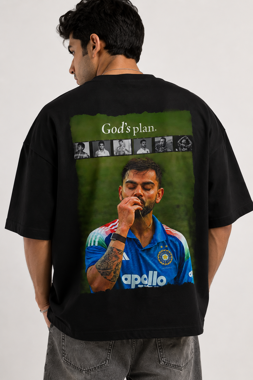 God’s Plan Oversized Fit T-Shirt