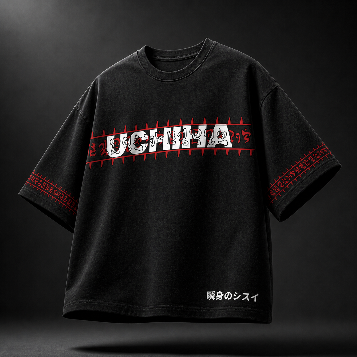 Uchiha Legacy Oversized Tee – Shisui Edition