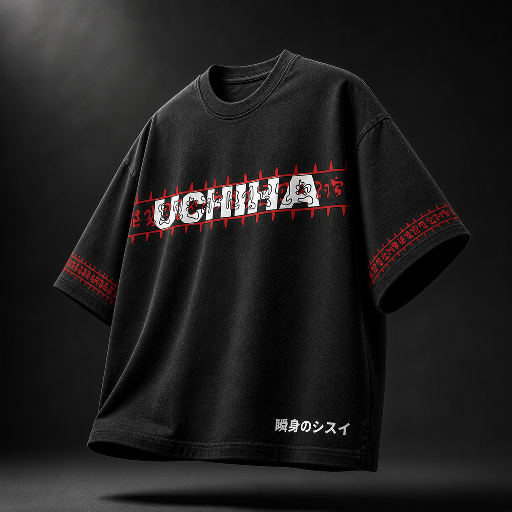 Uchiha Legacy Oversized Tee – Shisui Edition