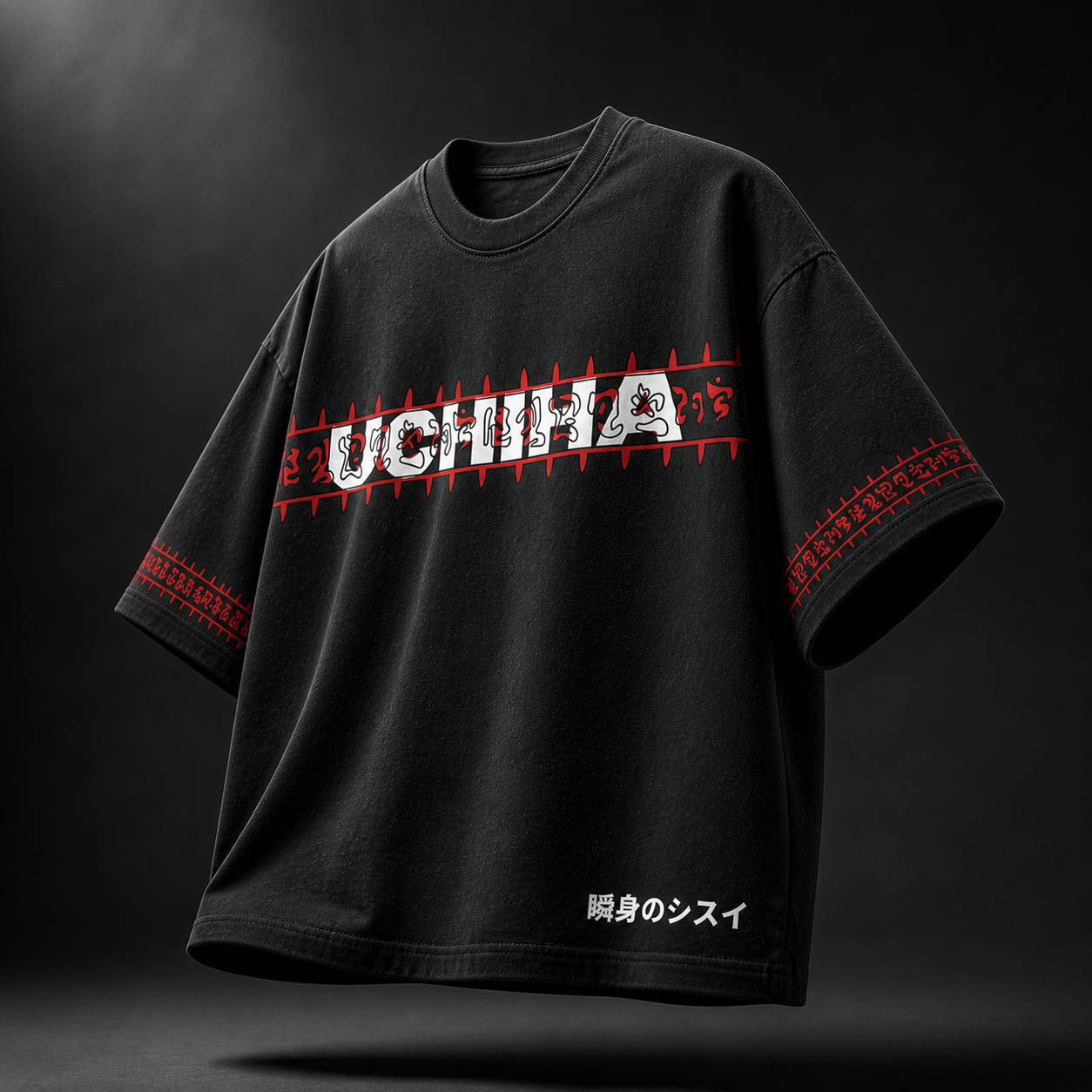 Uchiha Legacy Oversized Tee – Shisui Edition