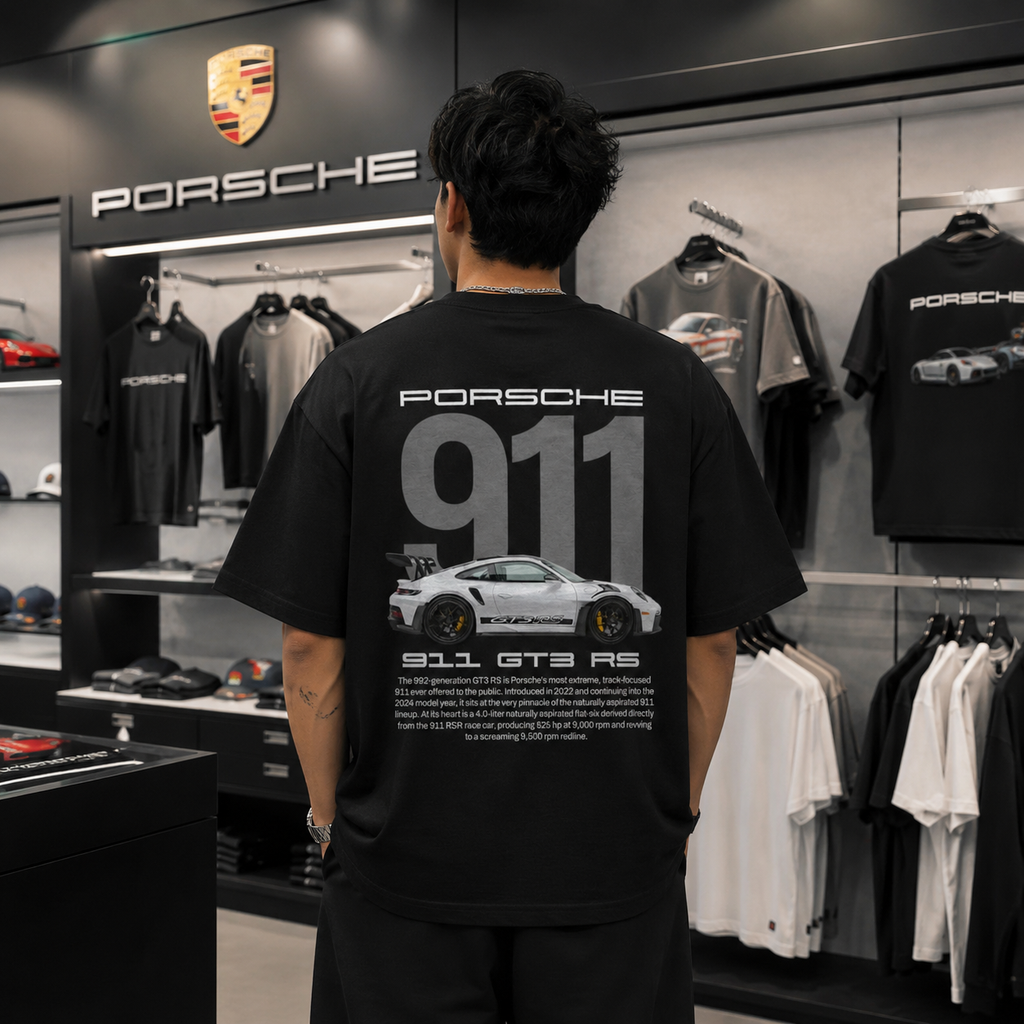 911 GT3 RS – Apex Heritage Oversized Tee