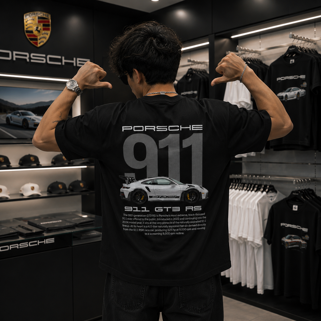 911 GT3 RS – Apex Heritage Oversized Tee