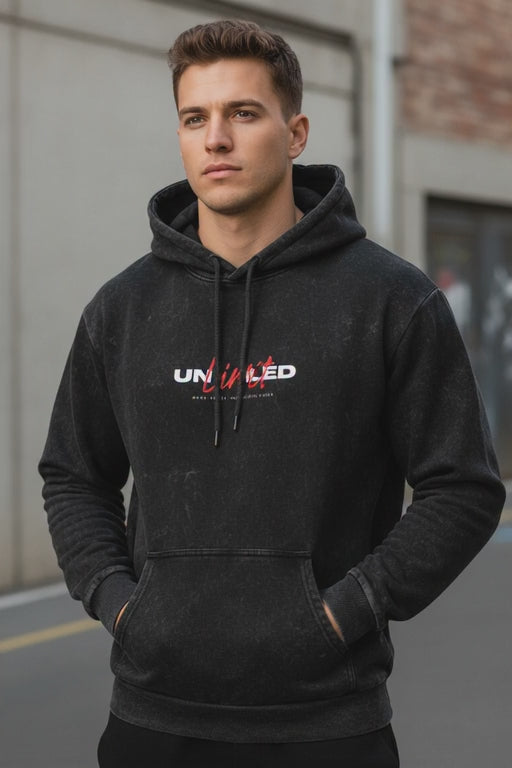 Unisex Acid Washed Hoodie