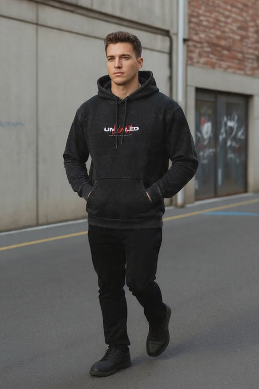 Unisex Acid Washed Hoodie